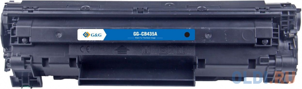 Картридж лазерный G&G GG-CB435A черный (1500стр.) для HP LJ P1005/P1006 - фото 2