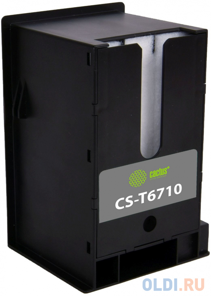 Бункер Cactus CS-T6710 (T6710 емкость для отработанных чернил) для Epson WorkForce Pro WF-5690DWF/5620DWF/5190DW/5110DW - фото 2