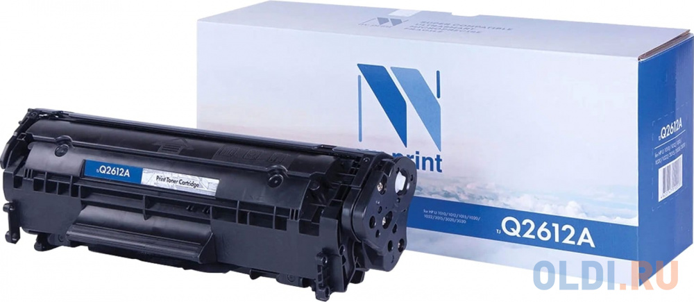 -/ Набор NVP NV-Q2612A-SET3 для HP LaserJet 1010/ 1012/ 1015/ 1018/ 1020/ 1022/ 3015/ 3020/ 3030/ 3050/ 3050Z/ 3052/ 3055/ M1005mfp (2000k) (3 шт)