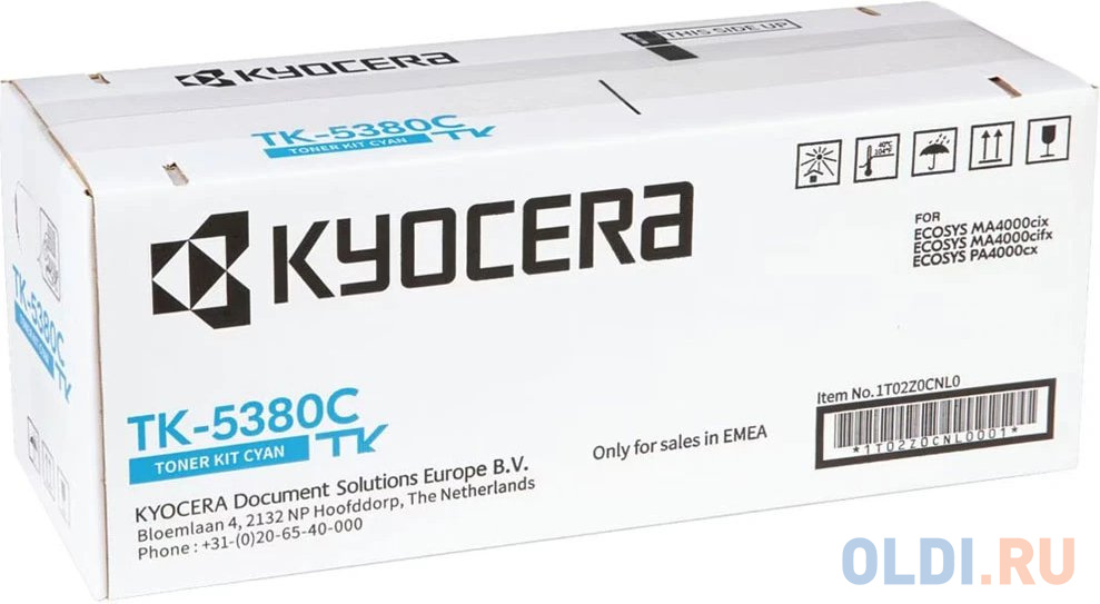 

Картридж Kyocera Mita TK-5380C 10000стр Голубой