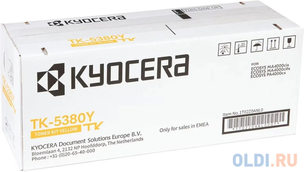 

Картридж Kyocera Mita TK-5380Y 10000стр Желтый