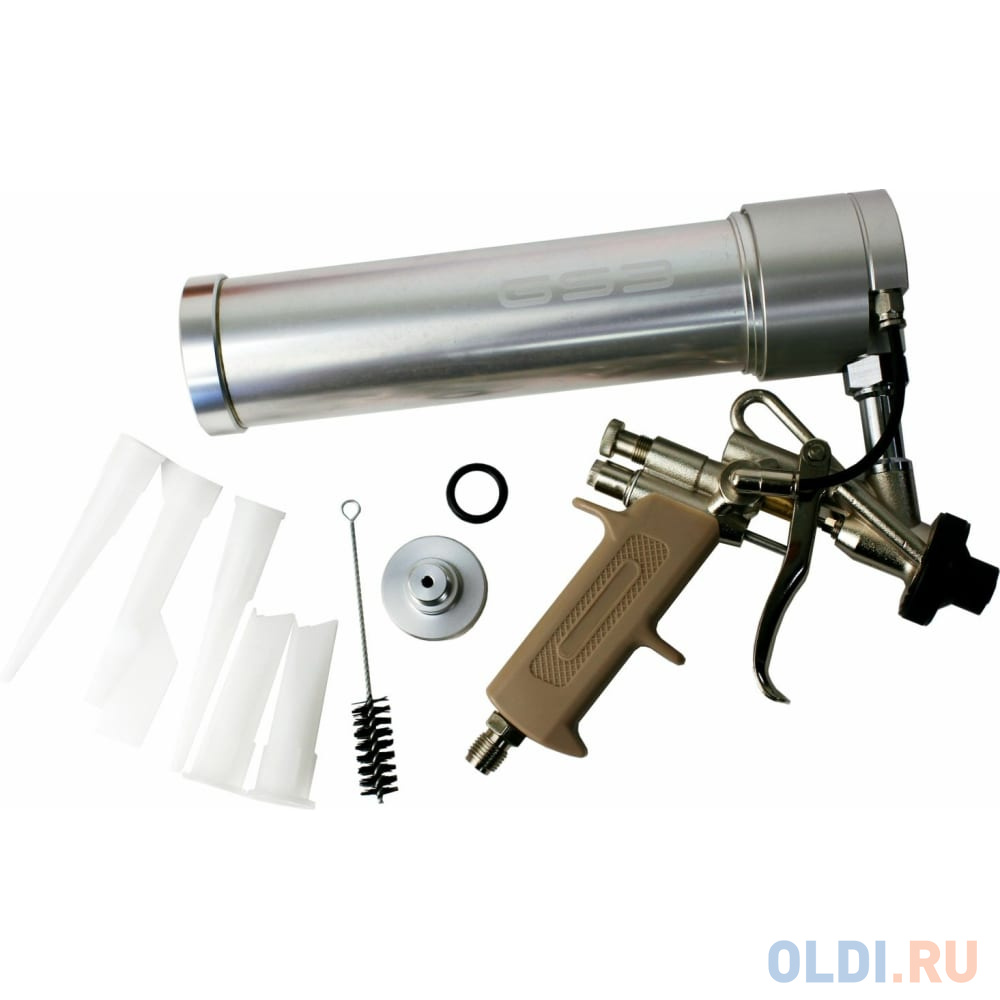 Русский Мастер Пистолет пневматический GS3 для распыляемых герметиков в картриджах РМ-58666 пистолет пневматический детский