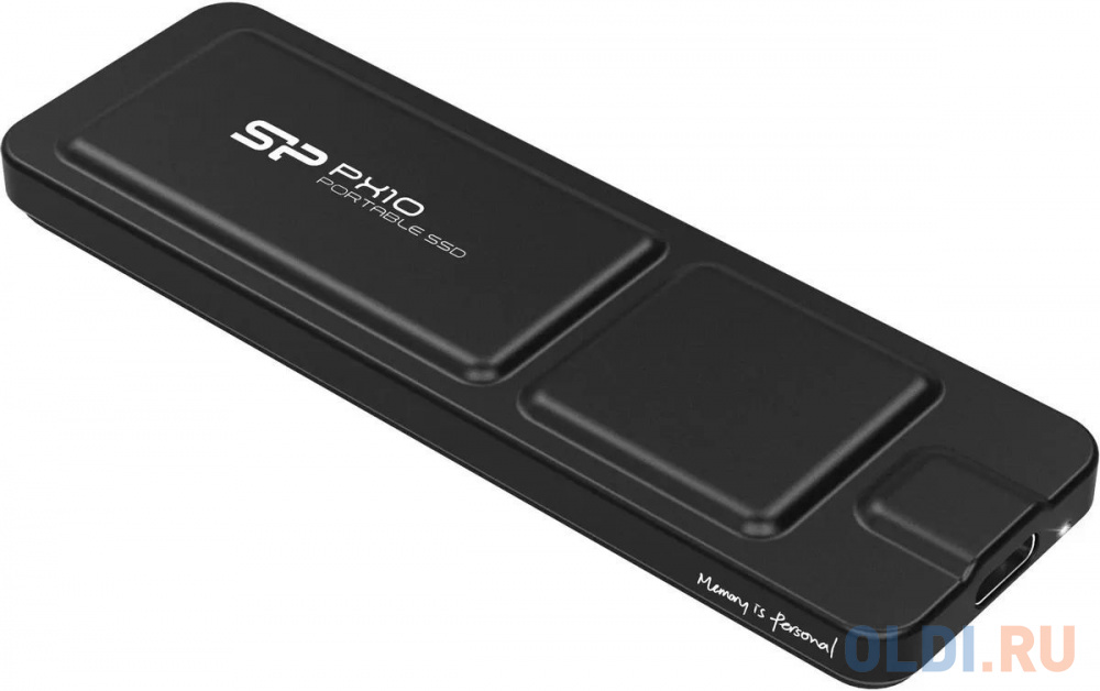 

Внешний SSD диск 1.8" 2 Tb USB Type-C Silicon Power PX10 черный