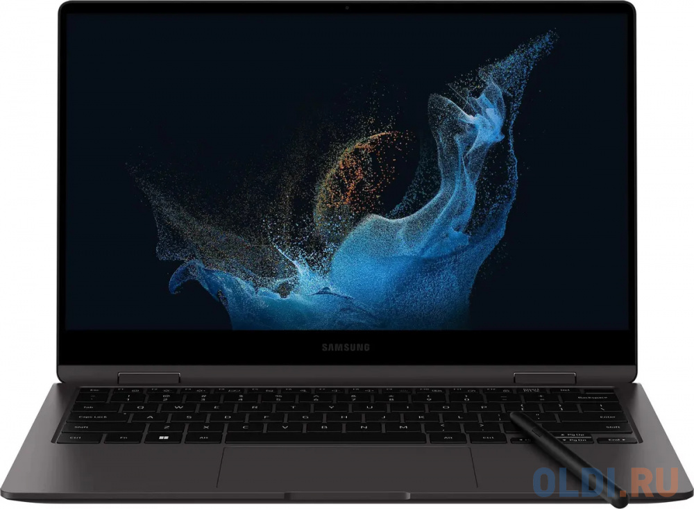 

Ноутбук Samsung Galaxy Book 2 360 Core i5 1235U 8Gb SSD512Gb Intel UHD Graphics 13.3" AMOLED Touch FHD (1920x1080) Windows 11 Home graphite WiFi