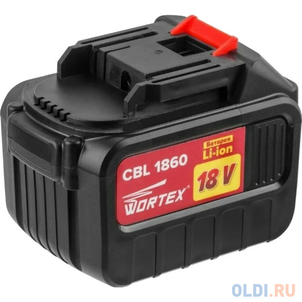 

WORTEX Аккумулятор 18 В 6 Ач Li-Ion CBL 1860 ALL1 CBL18600029
