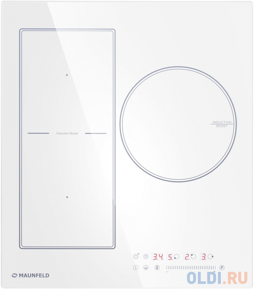 

Индукционная варочная поверхность Maunfeld CVI453SBWH белый