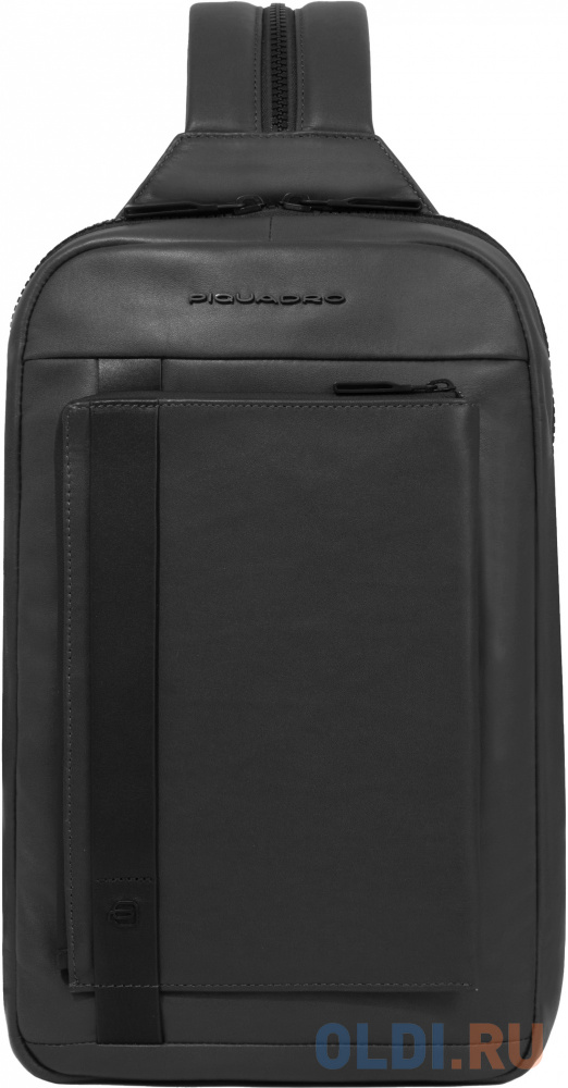 

Рюкзак слинг Piquadro David CA6205S130/N черный кожа