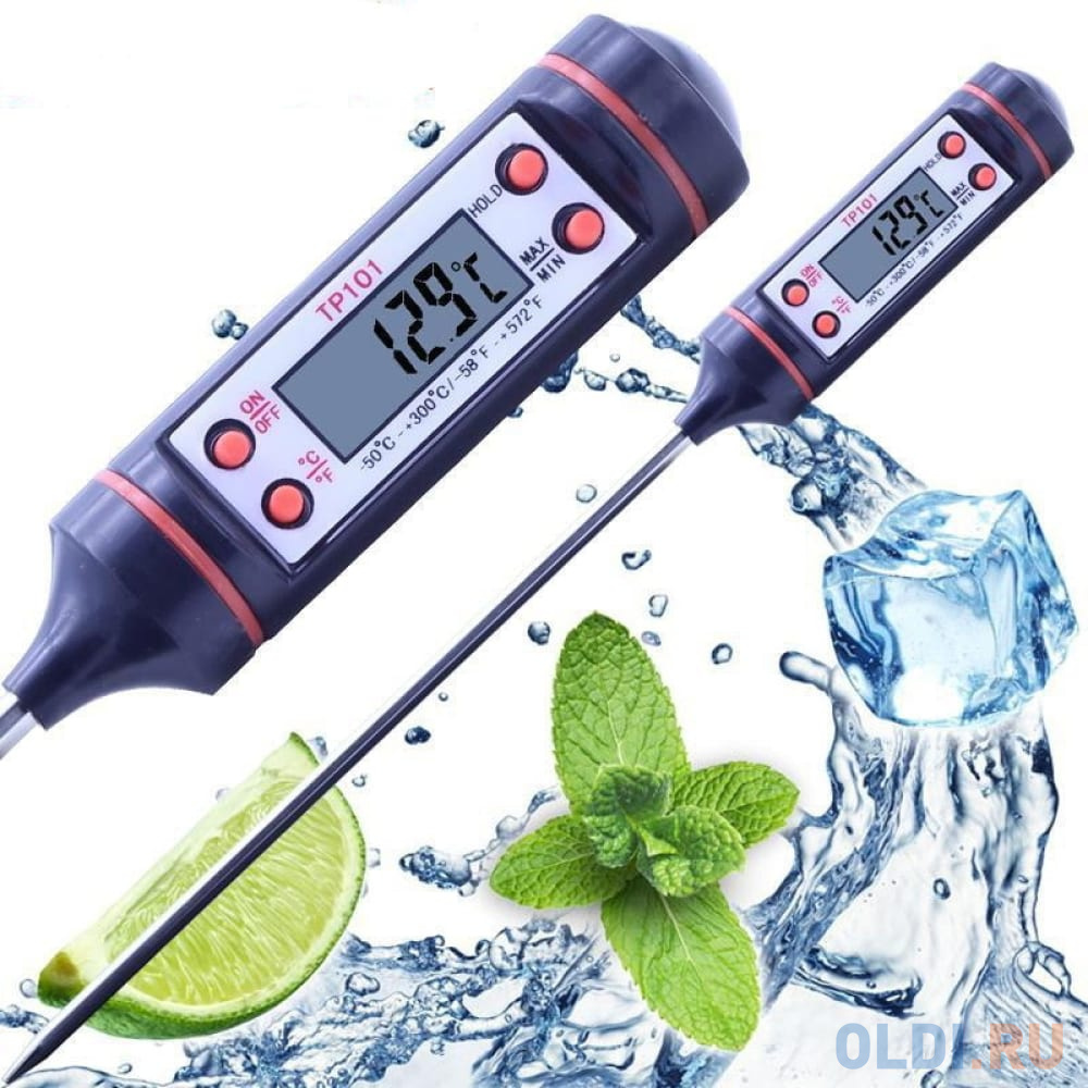 Pro Legend Кулинарный электронный термометр TP101 с щупом 14.2 см, для мяса, воды PL6105