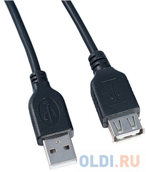 Кабель USB 2.0 AM-AF 5м Perfeo U4505 - фото 1