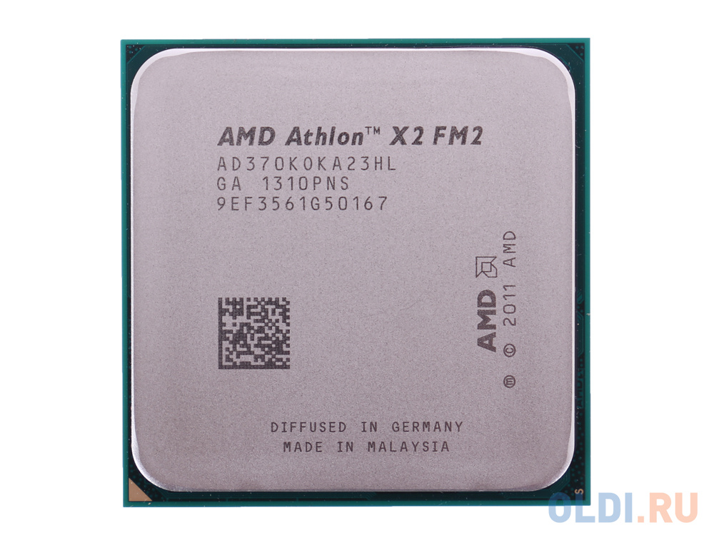 Процессор AMD Athlon X2 370 OEM <65W, 2core, 4.2Gh(Max), 1MB(L2-1MB), Richland, FM2> (AD370KOKA23HL)