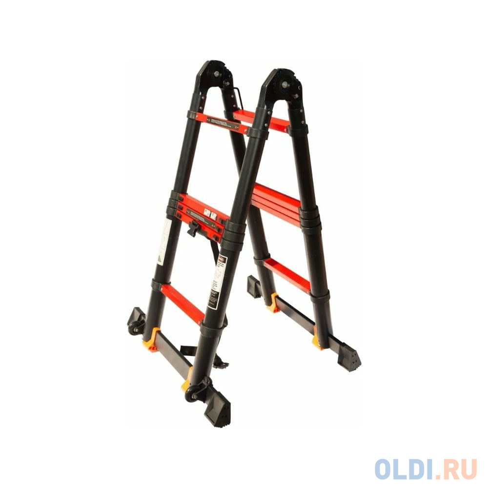 

WORKY Лестница стремянка телескопическая BLACK 3,2м/6,4м, 9 ступеней, ARD151382