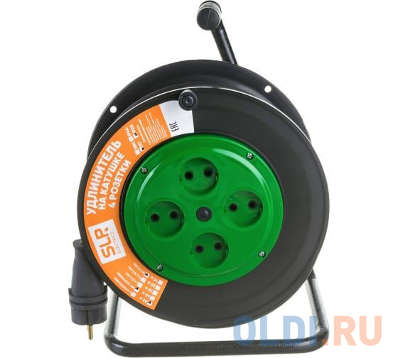

SVET Удлинитель эл.на катушке 50м/4роз. б/з(КГ 2x2,5), 16А УХ-16-4-50-К КГ 2x2,5 EV0451-5324