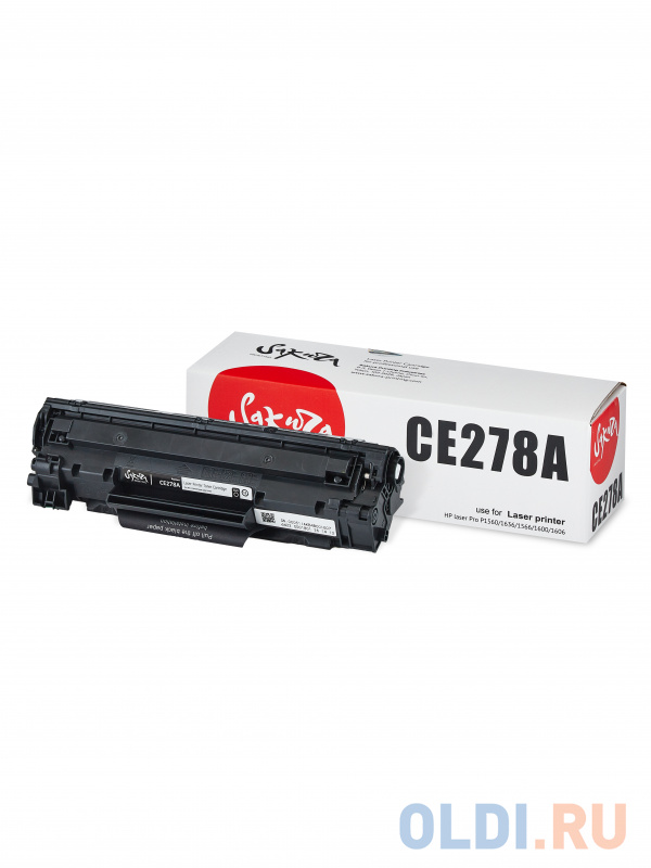 Картридж Sakura CE278A для HP laser Pro P1560/1636/1566/1600/1606 черный 2100стр SACE278A - фото 3