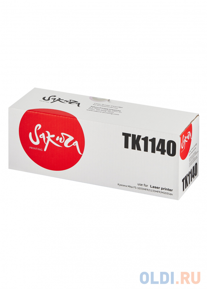 Картридж Sakura TK1140 для Kyocera Mita FS-1035MFP/1135MFP/M2035dn черный 7200стр SATK1140 - фото 1