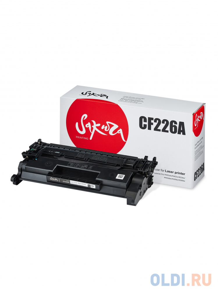 Картридж Sakura CF226A для HP LaserJet Pro m402d/402dn/M402n/402dw/MFP M426DW/426fdn/426fdw черный 3000стр SACF226A - фото 3