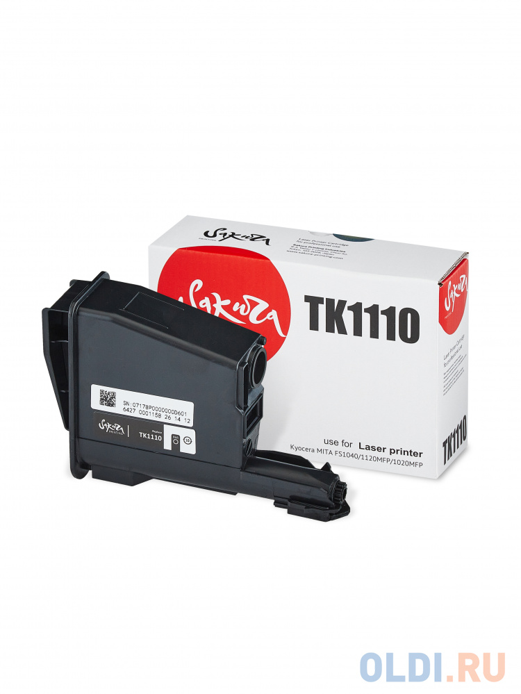Картридж Sakura TK1110 для Kyocera Mita FS1040/1120MFP/1020MFP черный 2500стр SATK1110 - фото 3