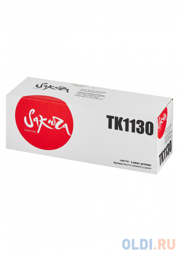 Картридж Sakura TK1130 для Kyocera Mita FS-1030MFP/1130MFP черный 3000стр SATK1130 - фото 1