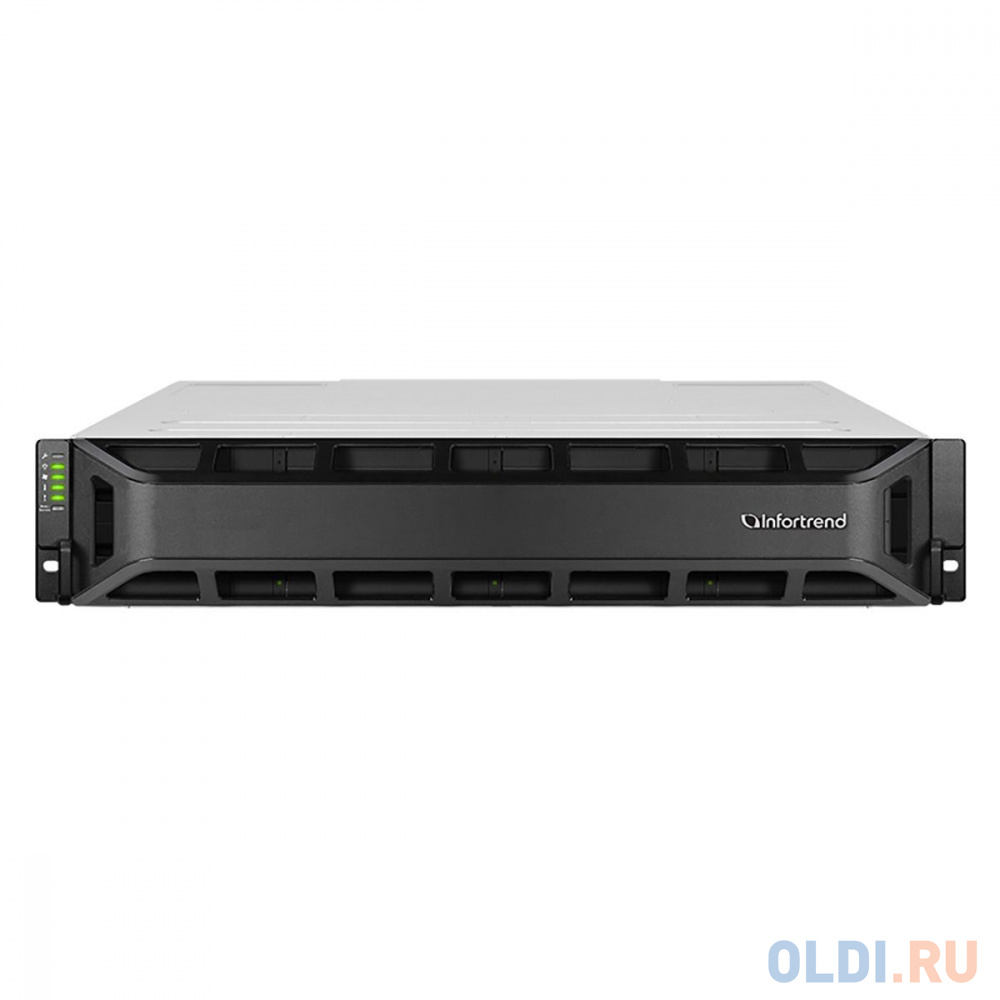 Сетевой накопитель Infortrend GSe 30123-D G3 2U/12bay, supports NAS, SAN, object protocol and cloud gateway, single controller subsystem including 2x1