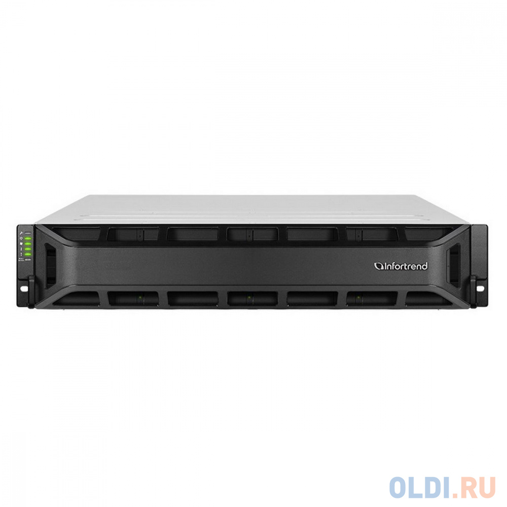 Сетевой накопитель Infortrend GSe 2012T-D 2U/12bay, High IOPS solution, supports NAS, block, object storage and cloud gatew ay, Single controller subs