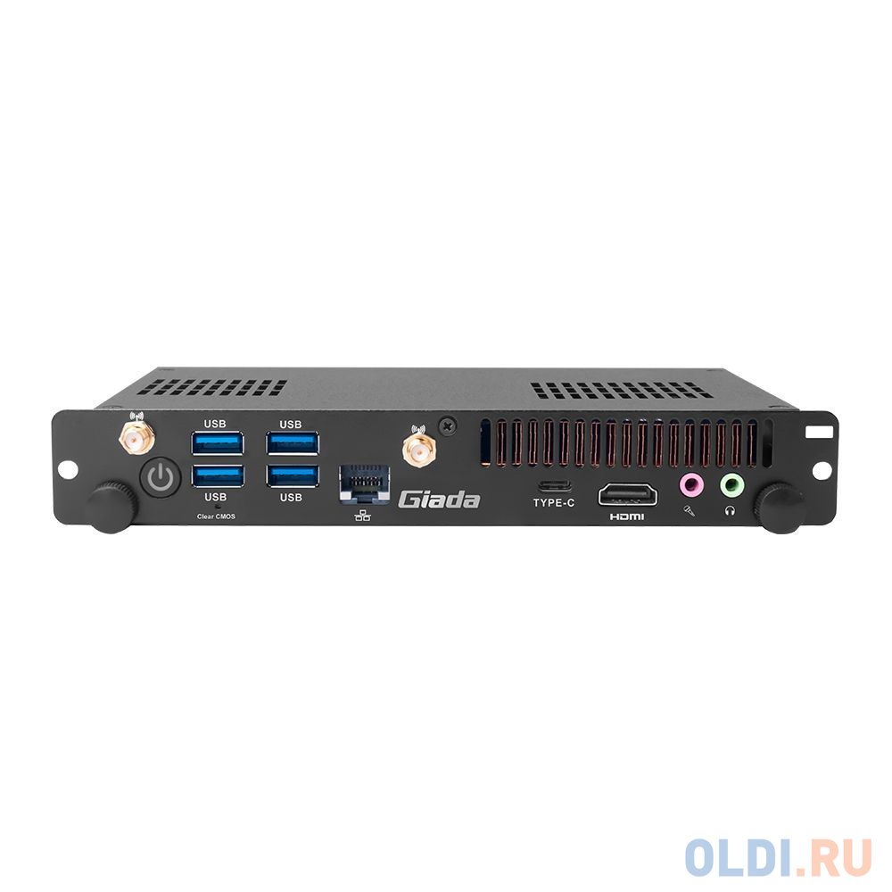 Платформа системного блока Giada  PC610-H470 Intel® LGA1200 Socket 10th Gen. Processors (TDP<=35W) Intel® UHD graphics, 1*HDMi 4K, 2*SO-DIMM DD