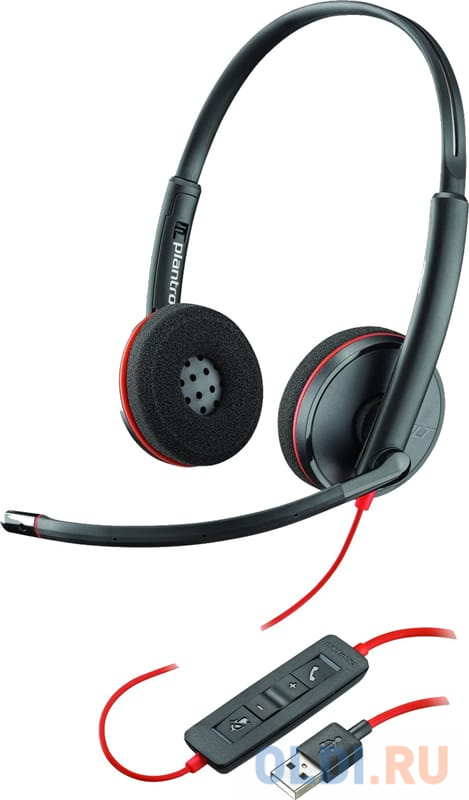 

Гарнитура проводная/ BLACKWIRE,C3220 USB-A
