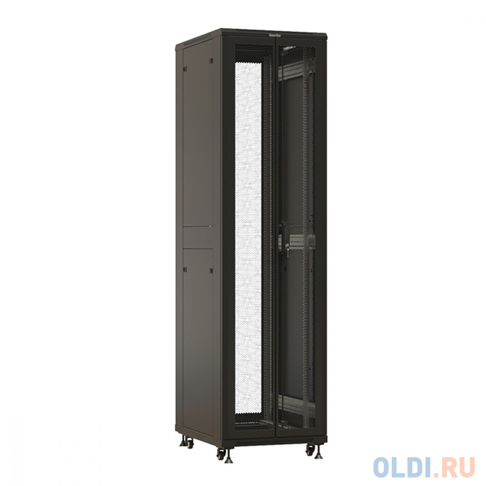 

Шкаф Hyperline TTBR-4762-DD-RAL9004 Шкаф напольный 19-дюймовый, 47U, 2277x600х1200 мм (ВхШхГ), передняя и задняя распашные перфорированные двери (75%)