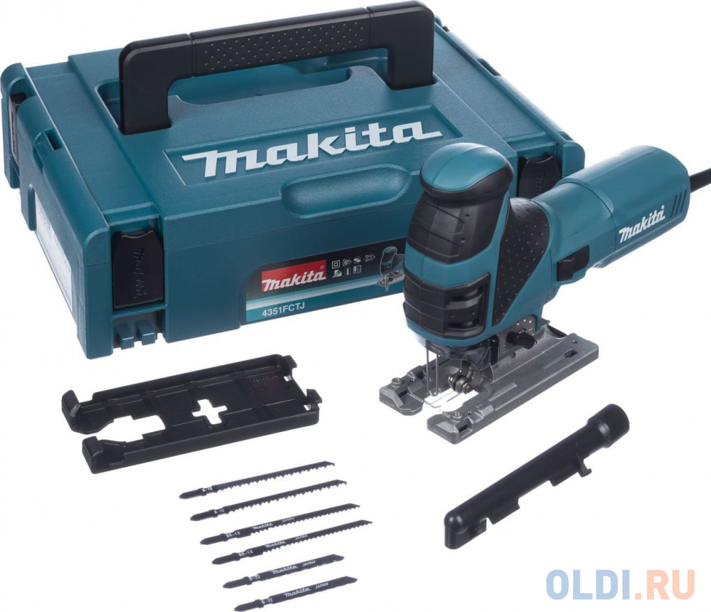 Лобзик Makita 4351FCTJ 720Вт 2800ходов/мин от электросети (кейс в комплекте)