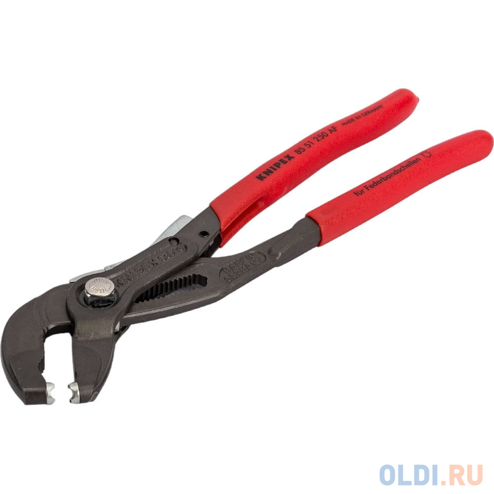 KNIPEX ЩИПЦЫ ДЛЯ ПРУЖИННЫХ ХОМУТОВ KN-8551250AF