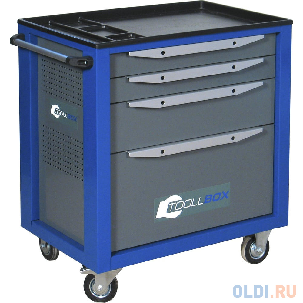 Toollbox Тележка инструментальная серии standart TBS-4 RAL 5005