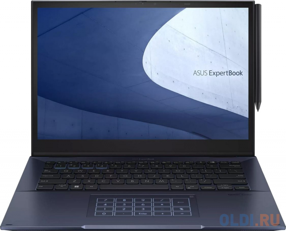 

Ноутбук ASUS ExpertBook B7 Flip B7402FBA-L90079 Intel Core i5-1240P/16Gb/SSD512Gb/14"/WQXGA (2560 x 1600)/IPS/touch/noOS/Star Black (90NX04V1
