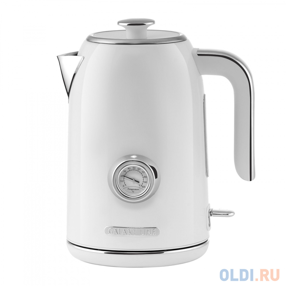 

Чайник электрический Galaxy Line GL 0352 1.7л. 2200Вт сливочный корпус: нерж.сталь (ГЛ0352Л)