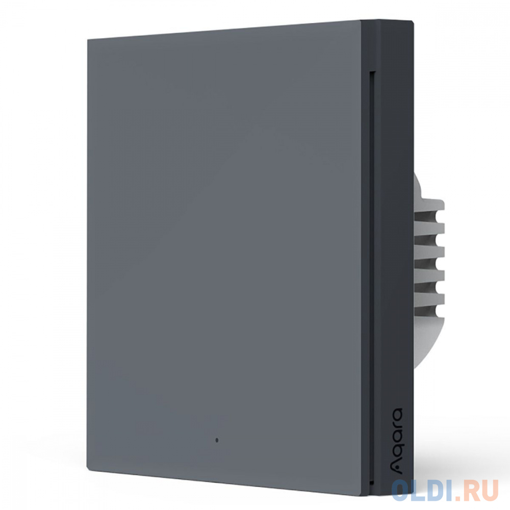 Выключатель одноклавишный без нейтрали Aqara Smart Wall Switch H1 EU (WS-EUK01 graphite)