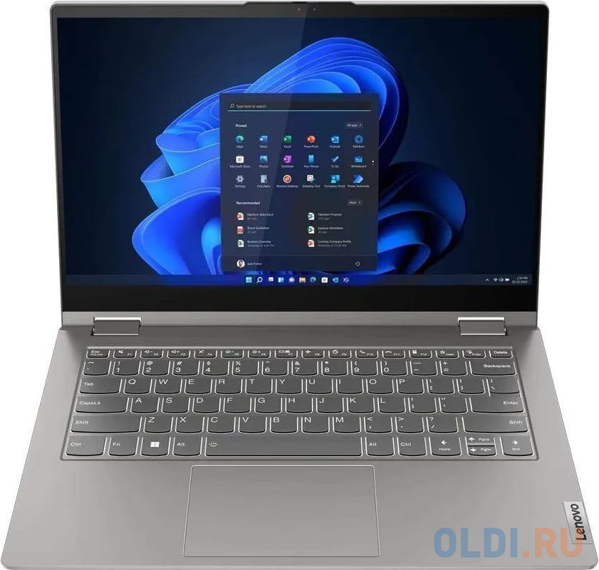 Ноутбук Lenovo Thinkbook 14s Yoga G3 IRU <21JG001TAU> i5-1335U/16Gb/256Gb SSD/14.0 FHD IPS 300nits Touch 100% sRGB/Backlit/Cam FHD/FPR/Win 11Pro