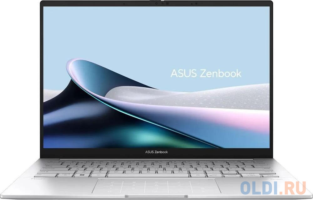 

Ноутбук ASUS Zenbook 14 OLED UX3405MA-QD262W Intel Core Ultra 5 125H/16Gb/SSD512Gb/14"/OLED/3k/120hz/Win11/Silver (90NB11R2- M00ZW0)