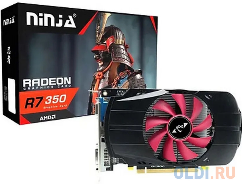 

Видеокарта Ninja (Sinotex) R7 350 2GB GDDR5 128bit VGA DVI HDMI 1FAN RTL