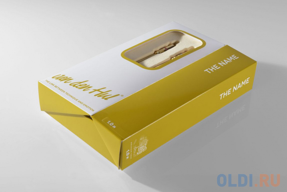 

Кабель межблочный аналоговый RCA Van den Hul The Name. Длина 1 метр