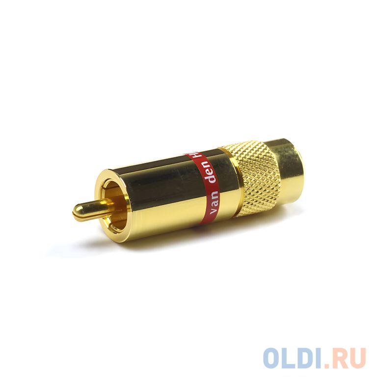 

Разъем RCA Van den Hul C-9.0 Цвет золотой. Красная маркировка