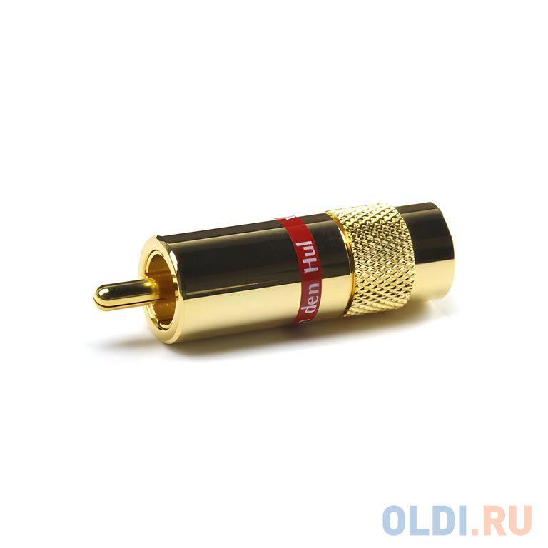 

Разъем RCA Van den Hul C-8.4 Цвет золотой. Красная маркировка