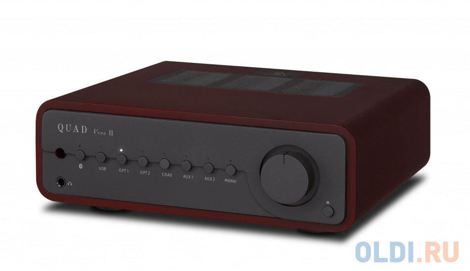 

Интегральный усилитель со встроенным ЦАП QUAD Vena II. Цвет Sapele Mahogany