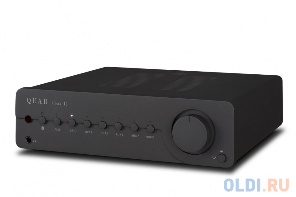 

Интегральный усилитель со встроенным ЦАП QUAD Vena II. Цвет Lancaster Grey