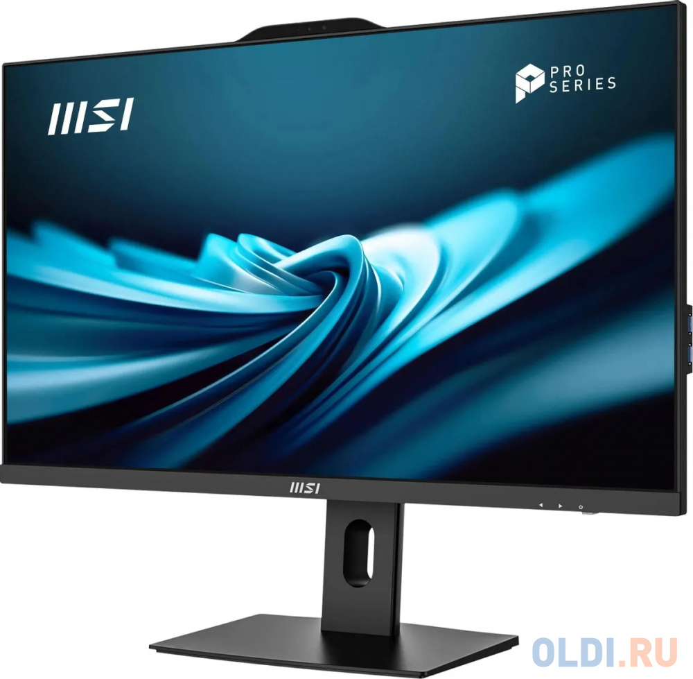 Моноблок MSI Pro AP272P 14M-636XRU 27&quot; Full HD i3 14100 (3.5) 16Gb SSD512Gb UHDG 730 noOS GbitEth WiFi BT 120W клавиатура мышь Cam черный 1920x10 Вид№7