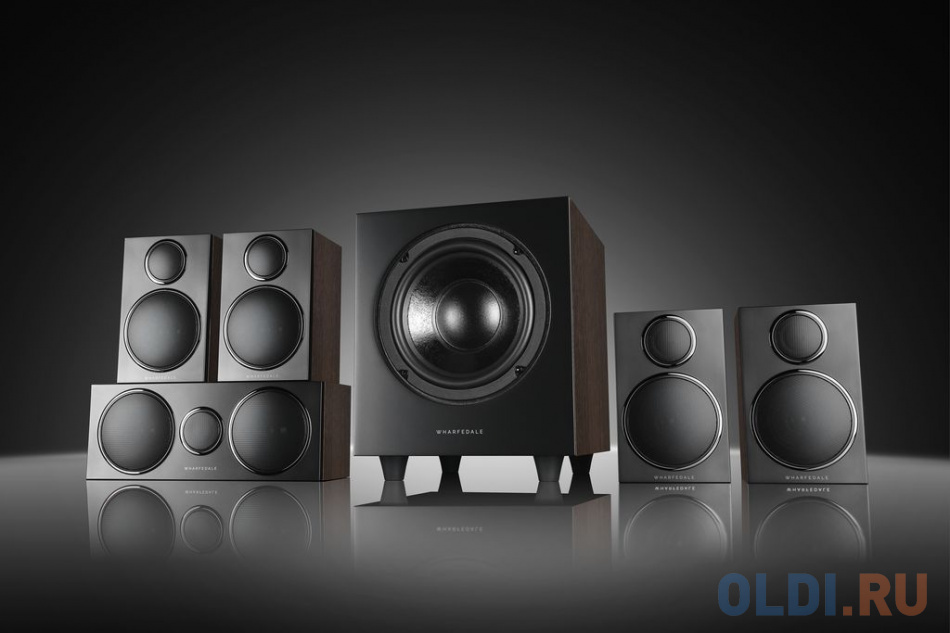 

Комплект акустических систем Wharfedale DX-3 5.1 HCP System Цвет: Орех [WALNUT PEARL]
