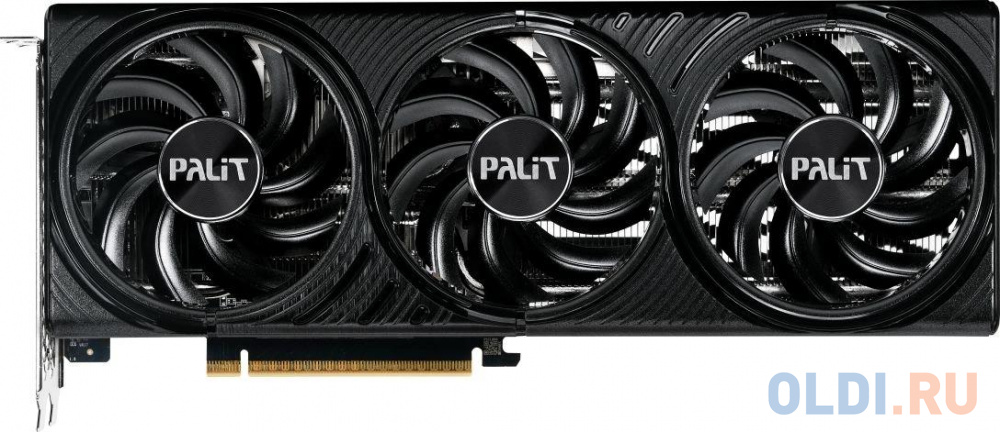 Видеокарта Palit PCI-E 5.0 RTX5060Ti INFINITY 3 OC NVIDIA GeForce RTX 5060TI 16Gb 128bit GDDR7 2407/28000 HDMIx1 DPx3 HDCP Ret - NE7506TS19T1-GB2061S