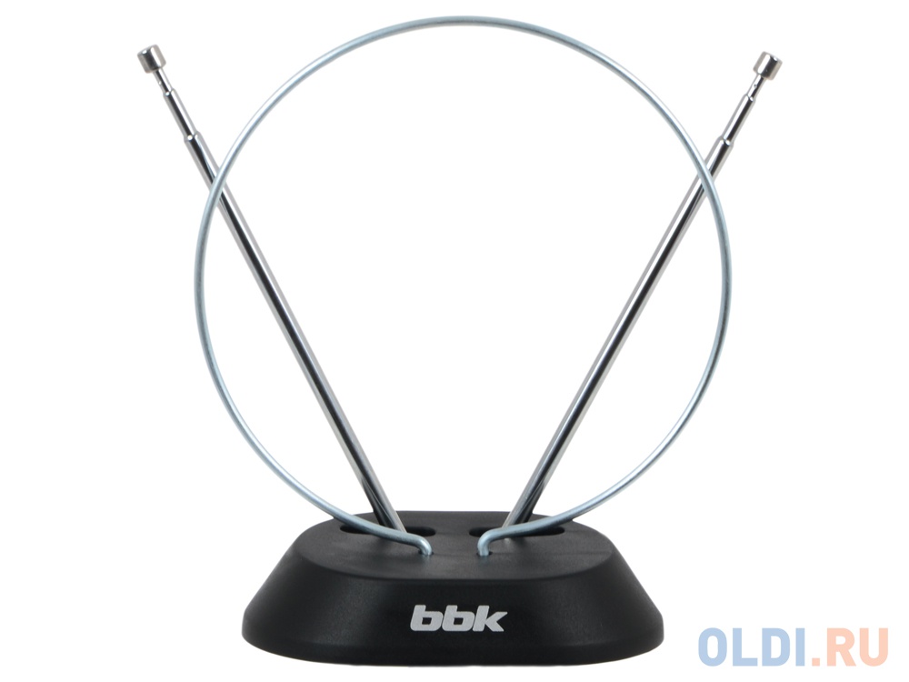 Телевизионная антенна BBK DA01 Комнатная цифровая DVB-T антенна, черный активная антенна perfeo