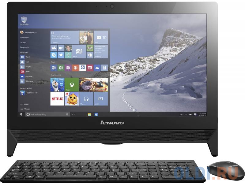 Lenovo c200 нет изображения моноблок