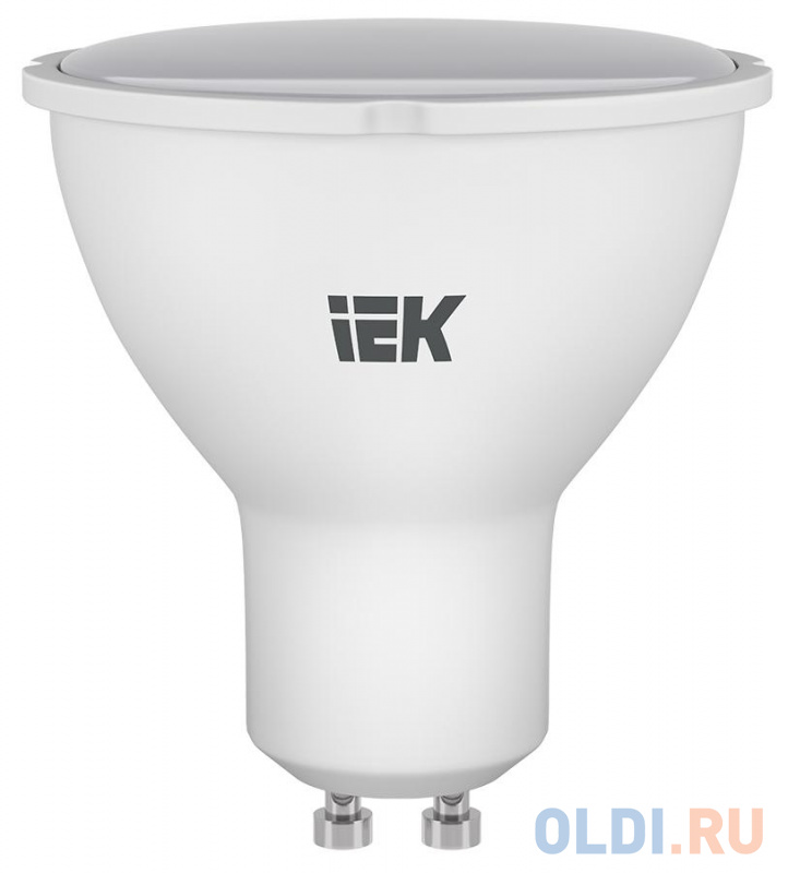 Лампа светодиодная рефлекторная IEK PAR16 GU10 7W 4000K LLE-PAR16-7-230-40-GU10