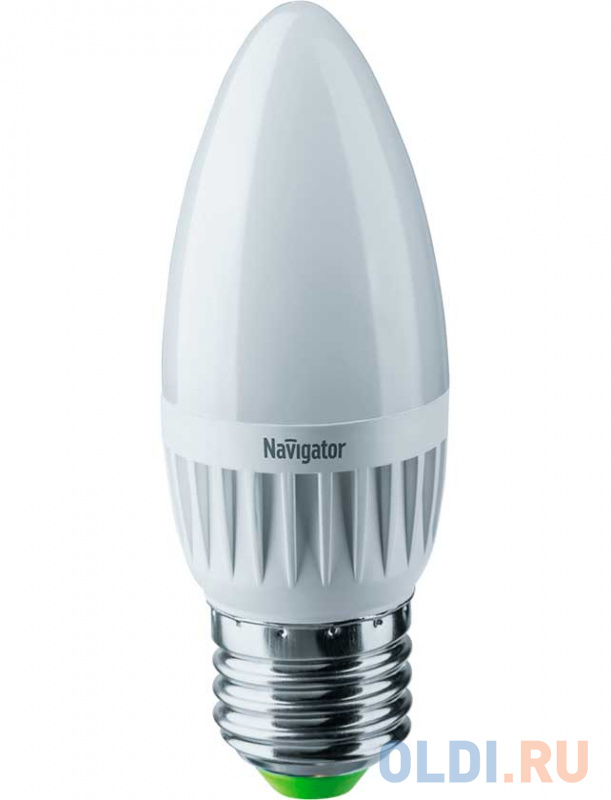 

Лампа светодиодная свеча Navigator NLL-C37-7-230-2.7K-E27-FR (94 493) E27 7W 2700K