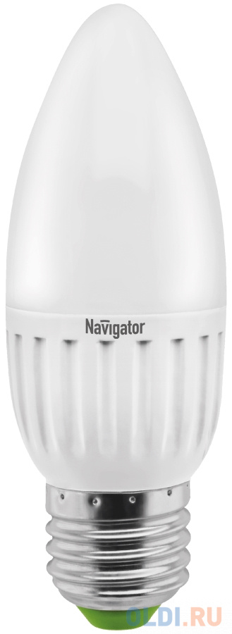 

Лампа светодиодная свеча Navigator NLL-P-C37-5-230-4K-E27-FR (94 483) E27 5W 4000K