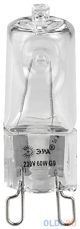 

Лампа галогенная ЭРА G9-JCD-60-230V-Cl (100/1000/30000)