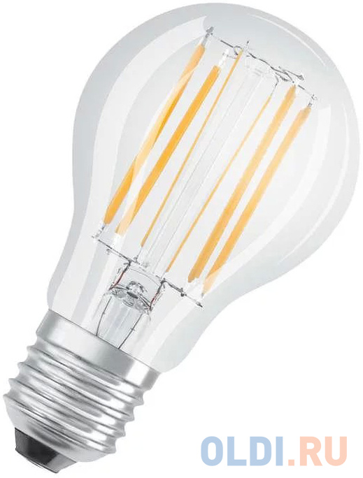 

Лампа светодиодная OSRAM 485571 LED STAR CLASSIC LEDVANCE, A 75 8W/827 230V FIL E27 FS1